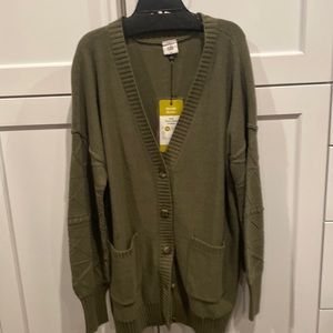 Trinity stitch cardigan from the fall 2021 collection